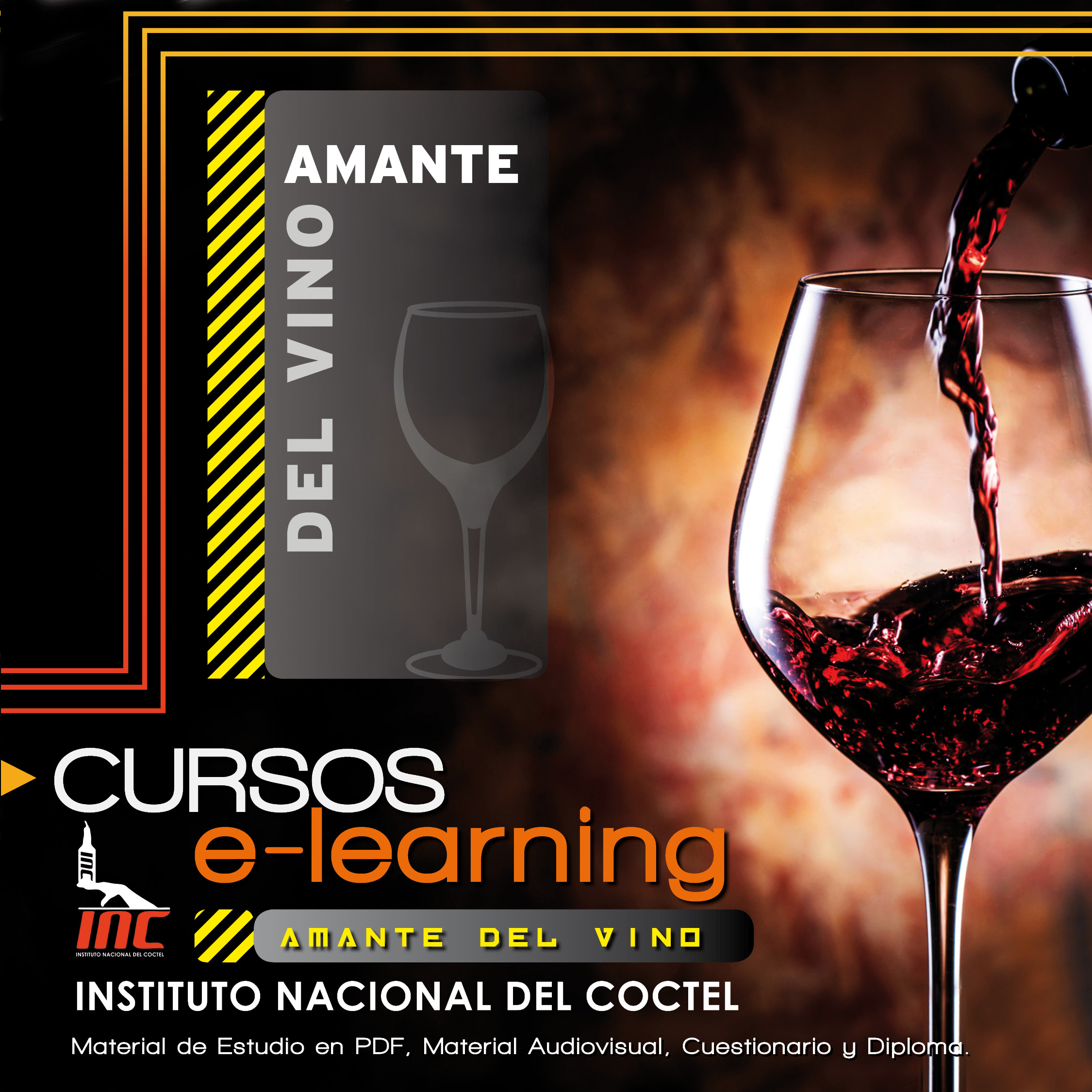 Curso Amante del Vino (Modalidad E-Learning) – INCOCTEL - INC